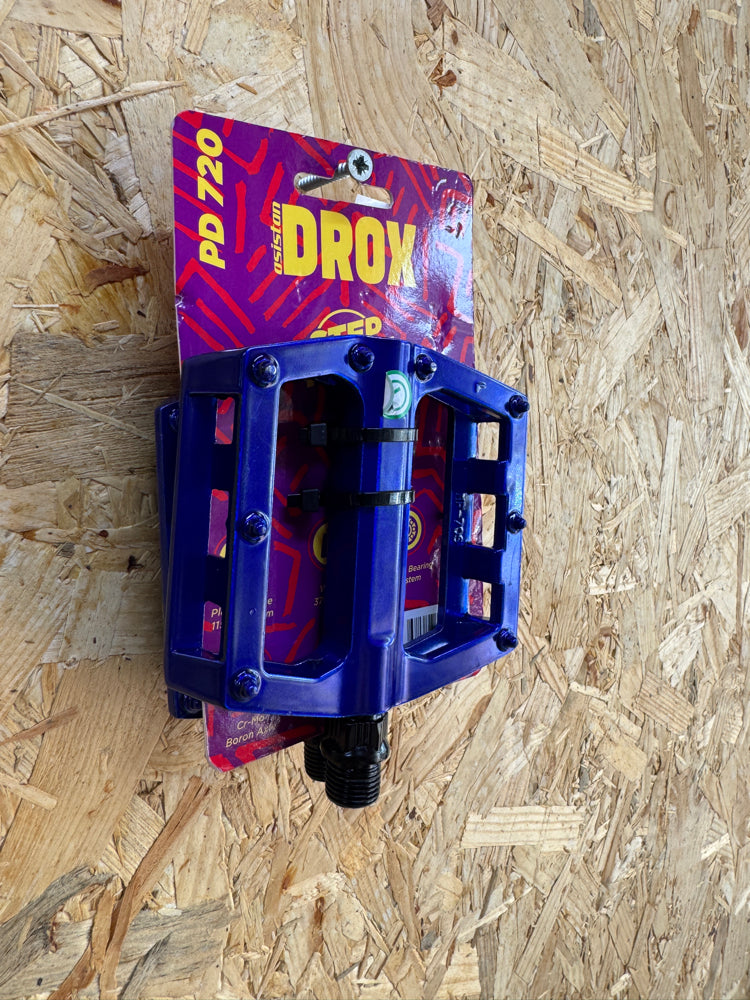 Asistan Drox PD 720 Rulmanlı Pedal Mavi
