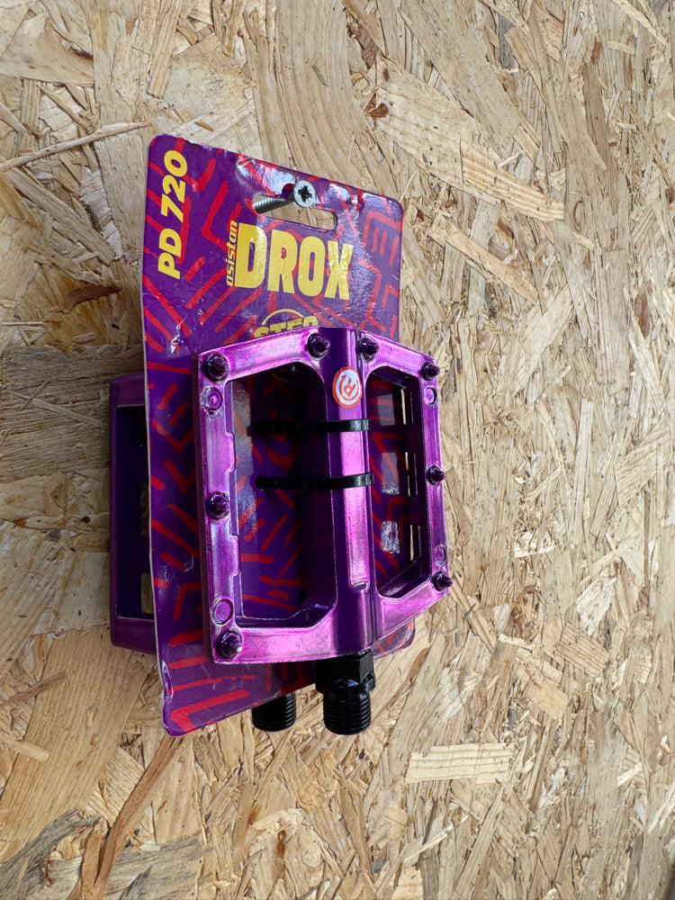 Asistan Drox PD 720 Rulmanlı Pedal Mor