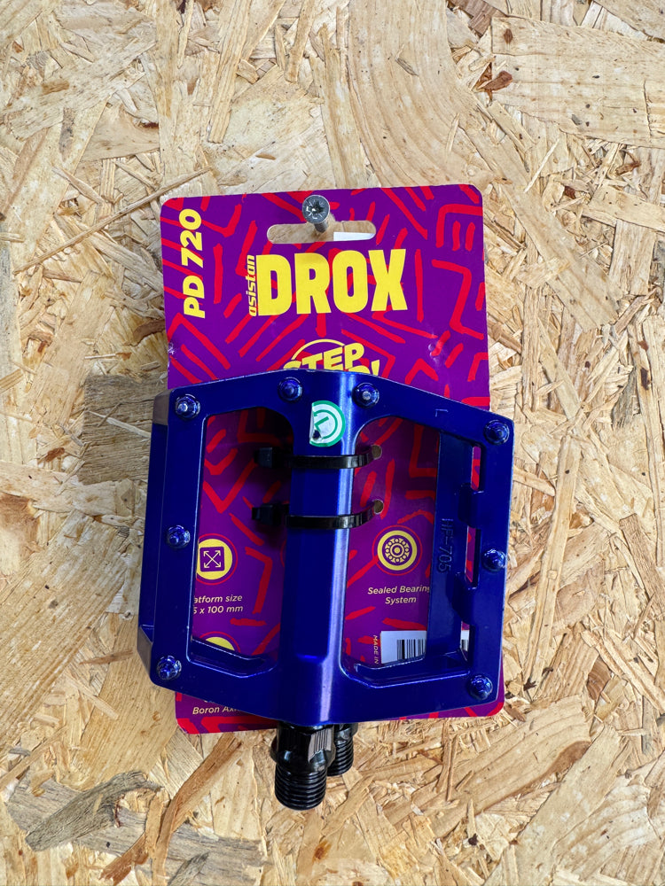 Asistan Drox PD 720 Rulmanlı Pedal Mavi
