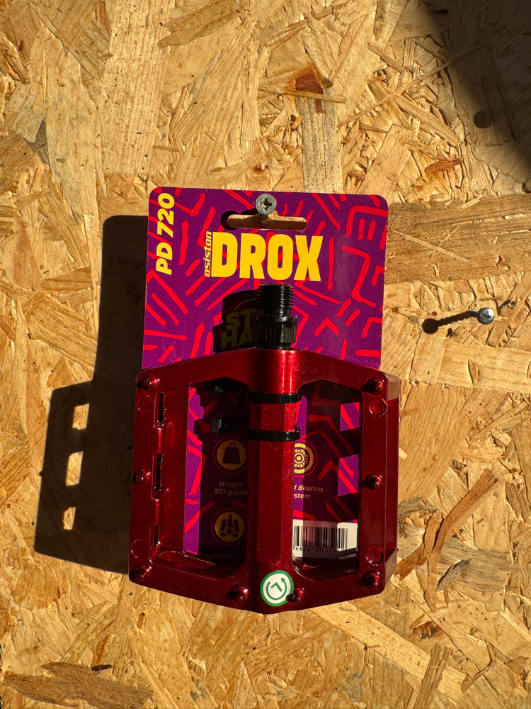 Asistan Drox PD 720 Rulmanlı Pedal Kırmzı