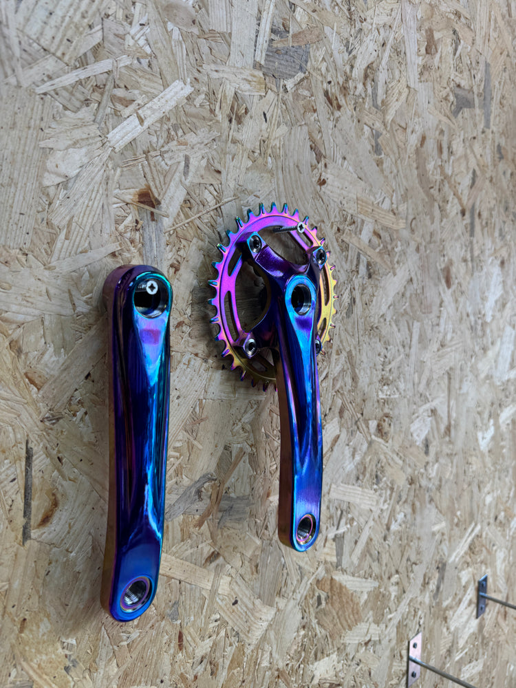 Sunrun Rainbow 34T Tek Yaprak Aynakol 170mm Kol Uzunluğu