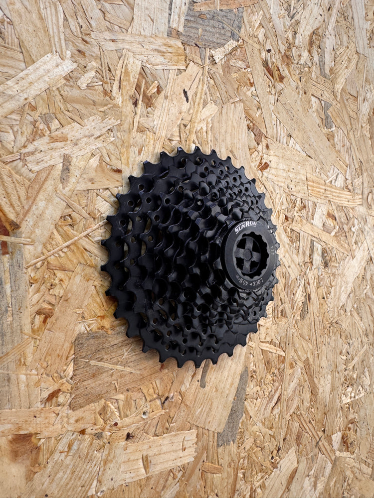 SUNRUN MTB 9 Vites 11-32T HG Kaset Ruble