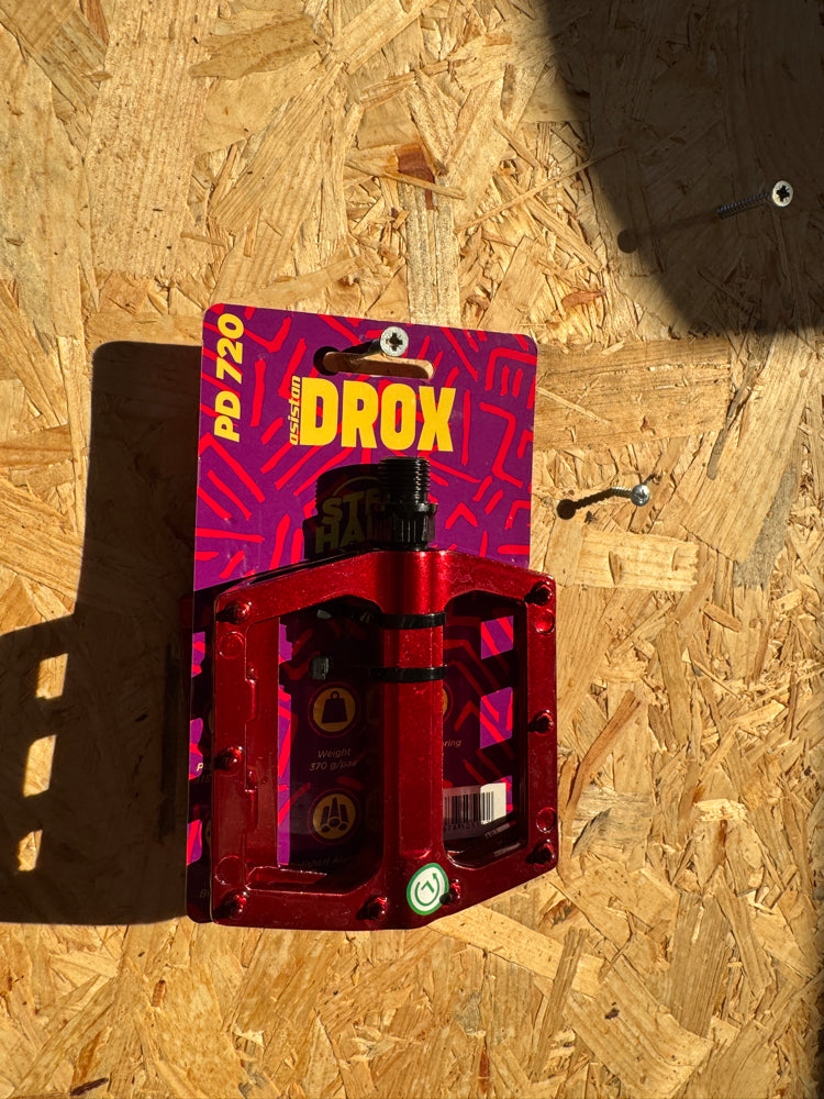 Asistan Drox PD 720 Rulmanlı Pedal Kırmzı