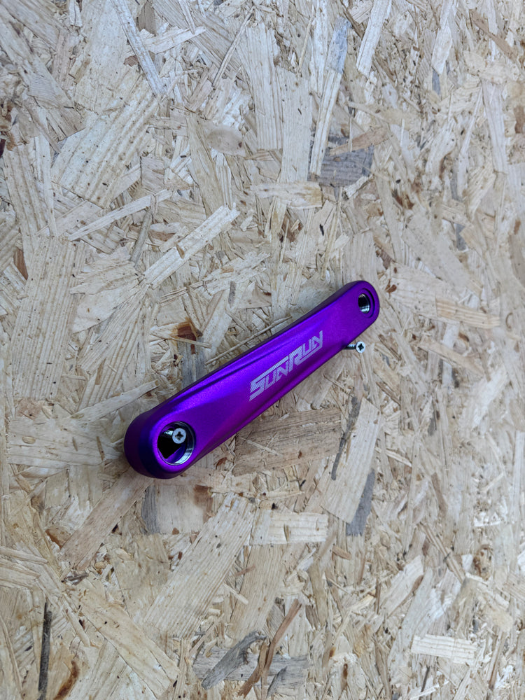 Sunrun Mor 34T Tek Yaprak Aynakol 170mm Kol Uzunluğu