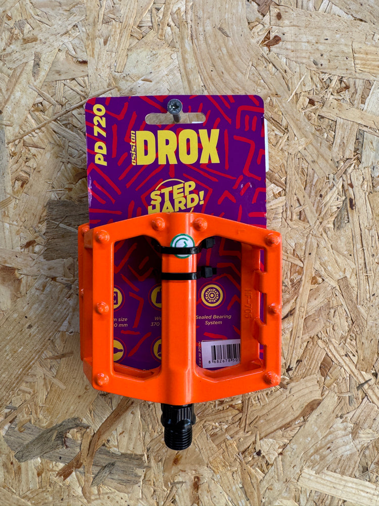 Asistan Drox PD 720 Rulmanlı Pedal Turuncu